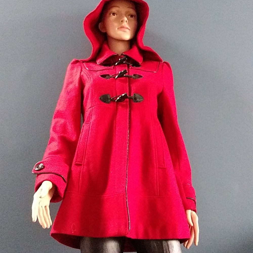 Guess coat red size s New N/T